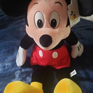 Disney Plush Mickey Mouse in Red, Black and Yellow